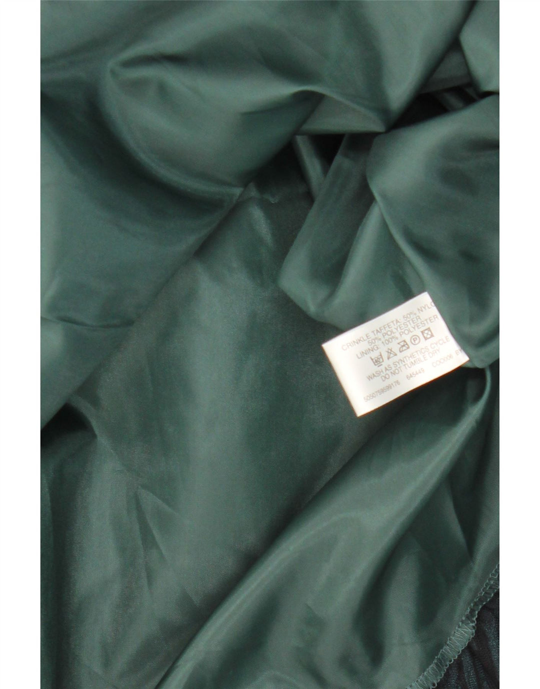 Abito senza spalline da donna Bay UK 10 Piccolo nylon verde