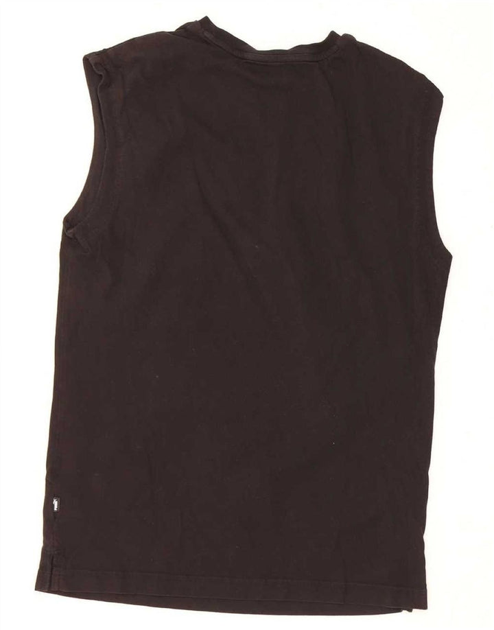Canotta da uomo Puma Small in cotone nero