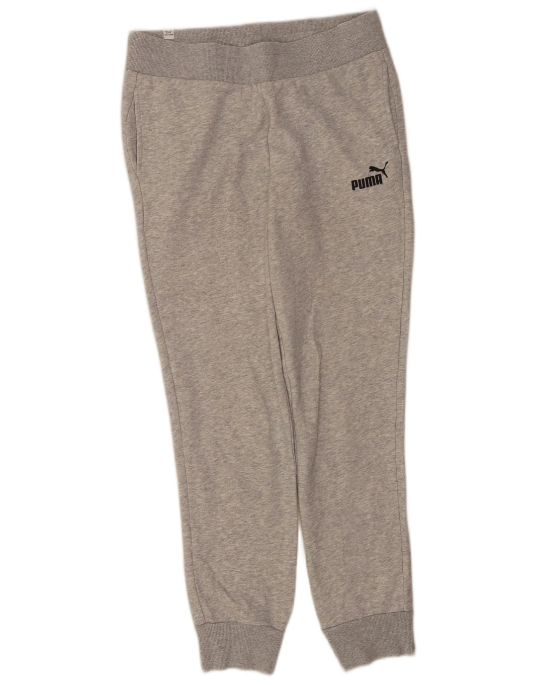 Pantaloni da tuta da donna Puma Joggers UK 12 Cotone grigio medio