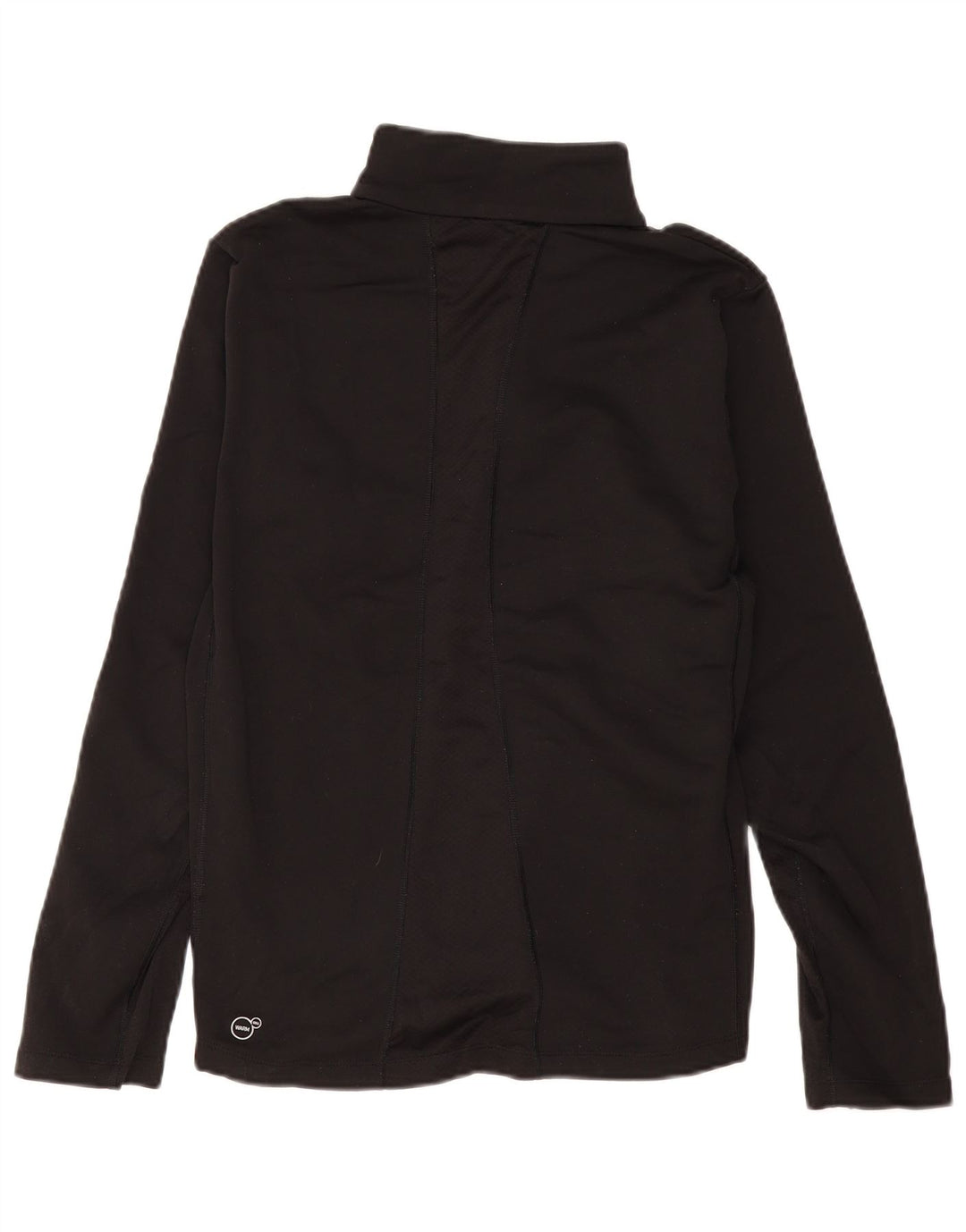 Maglia da tuta pullover da donna con zip e collo Puma UK 14 Medium Black Colourblock