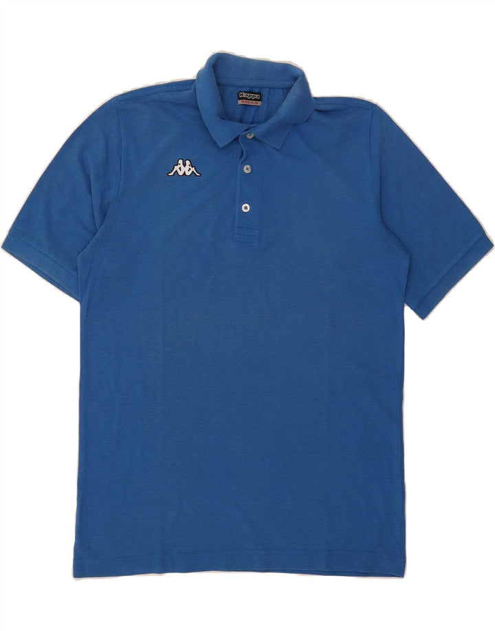 KAPPA Mens Polo Shirt Medium Blue Cotton Vintage Kappa and Second-Hand Kappa from Messina Hembry 