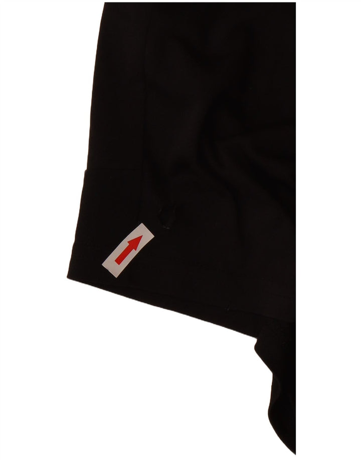 Pantaloncini sportivi Adidas Climalite da ragazzo 11-12 anni in poliestere nero