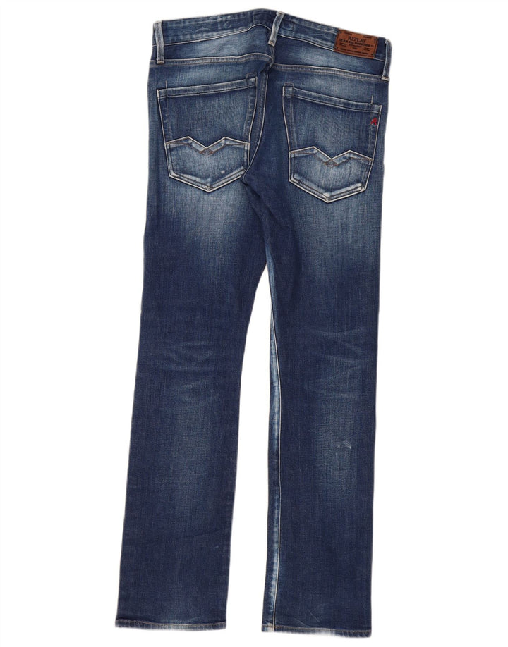 Replay Jeans Waitom Slim da Uomo W31 L31 Blu