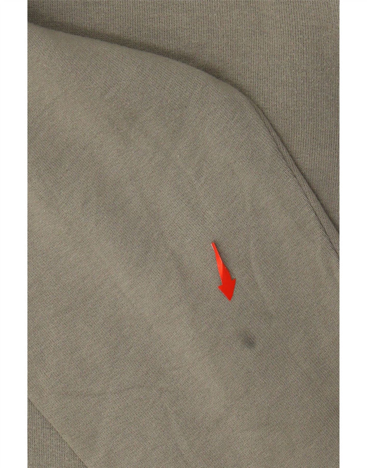 Maglione con cappuccio e zip da donna CHAMPION UK 14 Cotone kaki medio