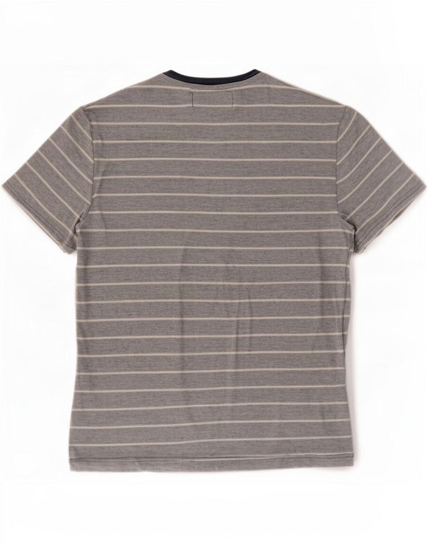 T-shirt da uomo Penguin Top a righe blu medio