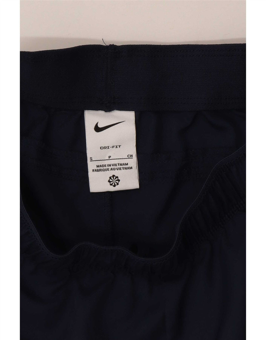 Pantaloncini sportivi Nike da uomo Dri Fit piccoli in poliestere blu navy