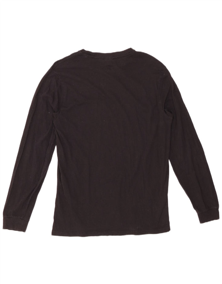 CHAMPION Top da uomo a maniche lunghe medio nero