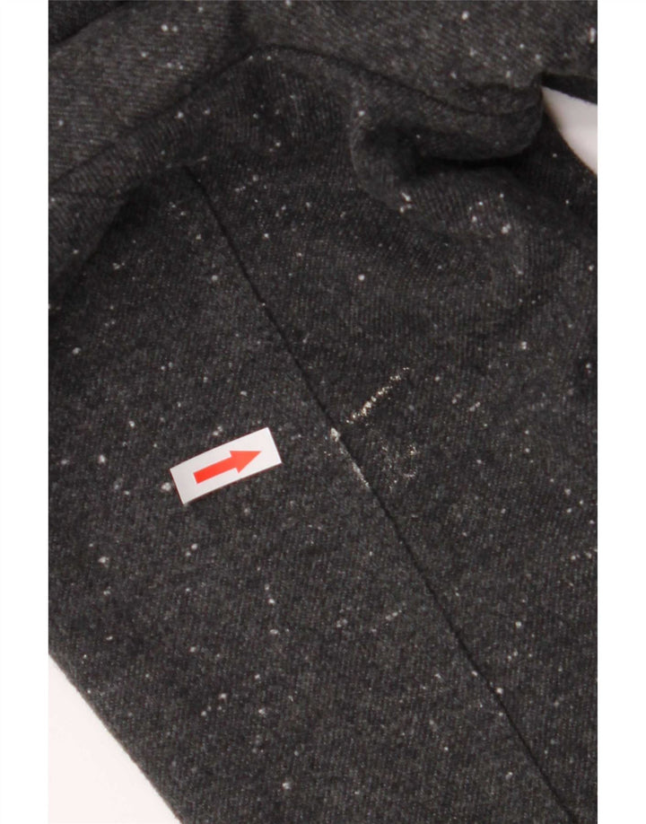 Giacca Sherpa da uomo Hollister UK 38 Poliestere grigio medio