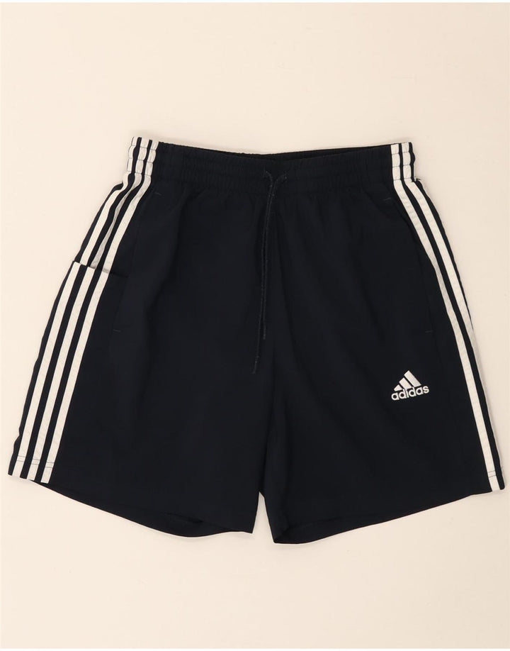 Pantaloncini sportivi da uomo ADIDAS medio blu navy in poliestere