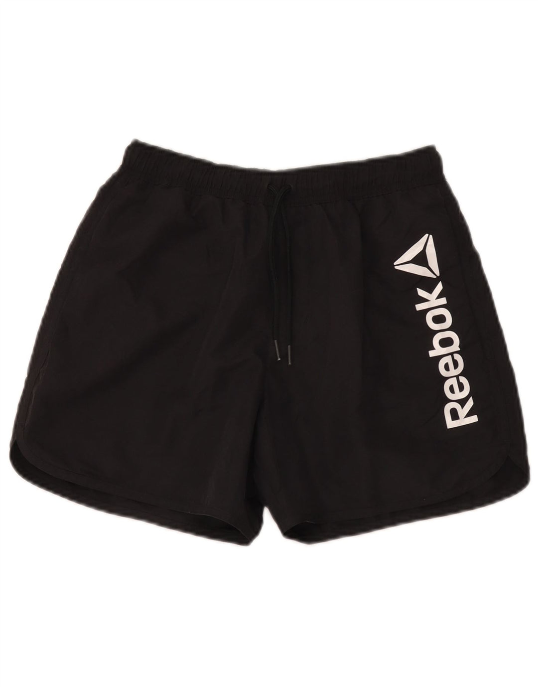 Pantaloncini sportivi Reebok da uomo con grafica piccoli, in poliestere nero