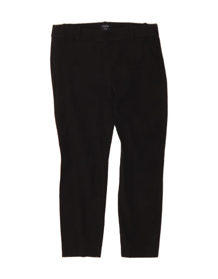 J. CREW Womens Winnie Slim Casual Trousers US 8 Medium W30 L25 Black Vintage J. Crew and Second-Hand J. Crew from Messina Hembry 