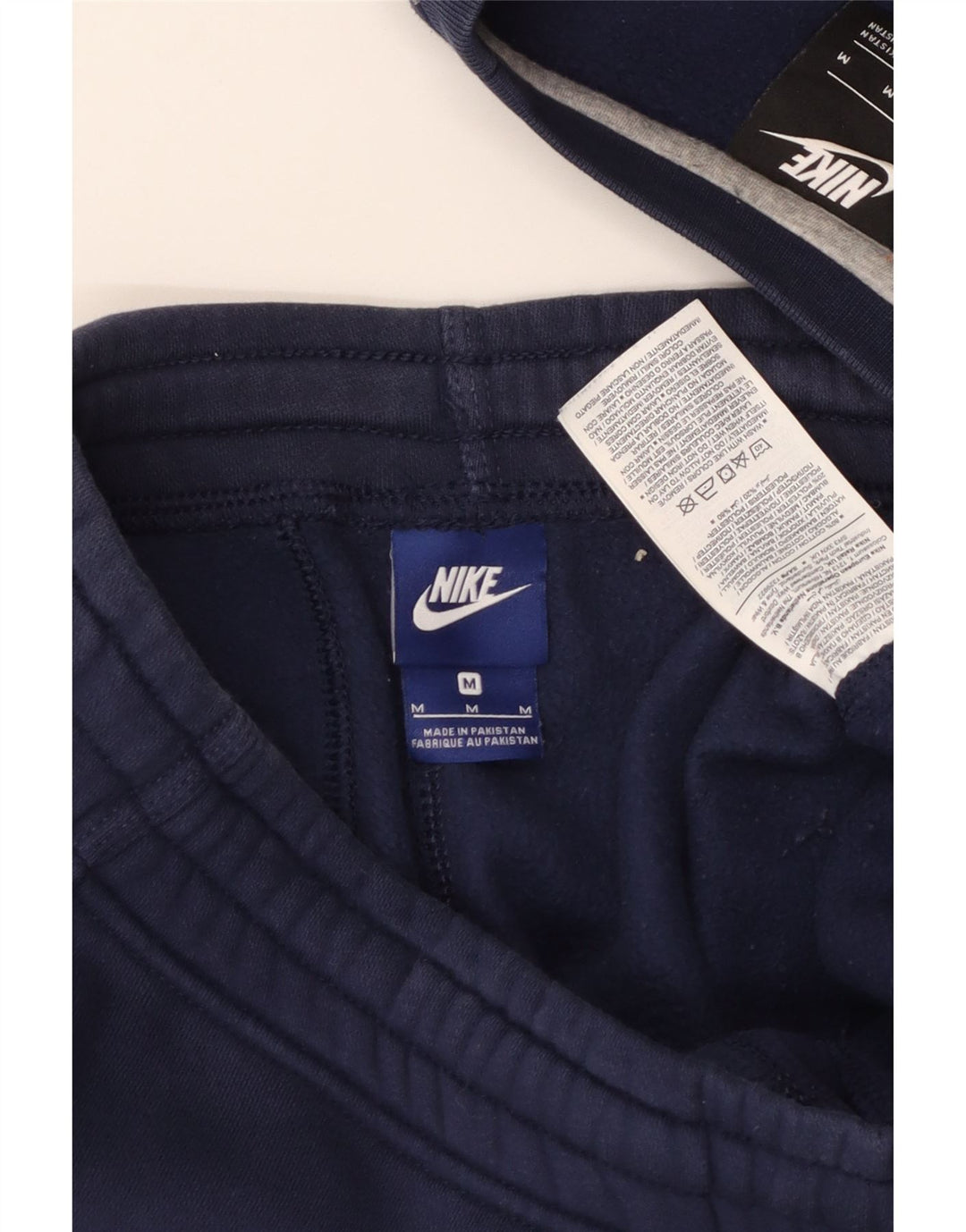 Tuta intera da uomo NIKE media cotone blu navy