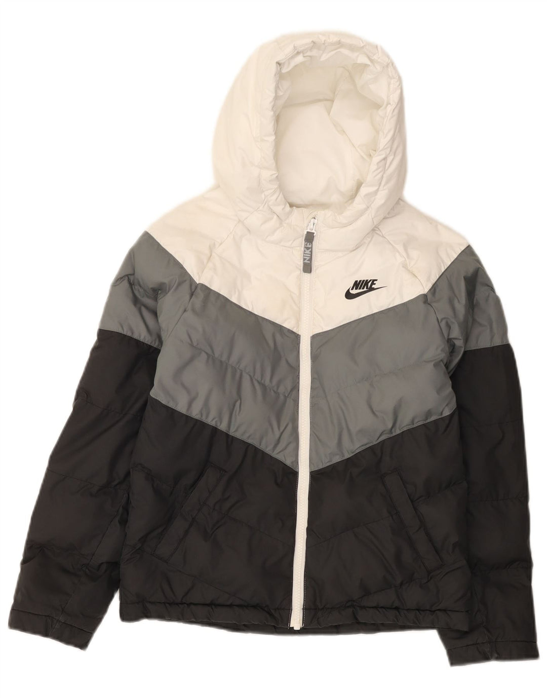 Giacca imbottita NIKE da ragazzo 10-11 anni color block medio multicolore