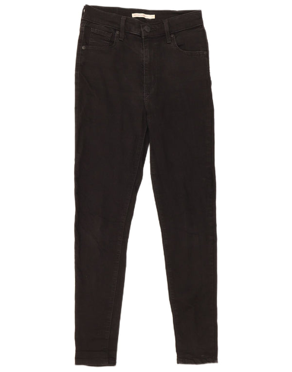Jeans Levi's Mile High Super Skinny da donna W26 L28 cotone nero