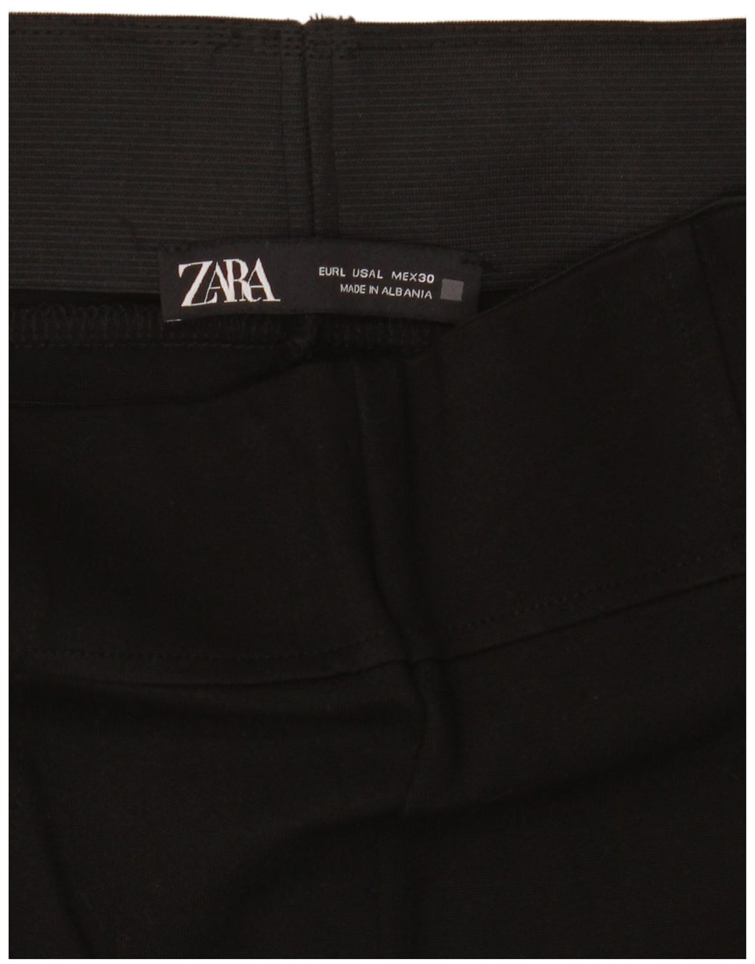 Pantaloni chino slim da donna ZARA W34 L28 neri