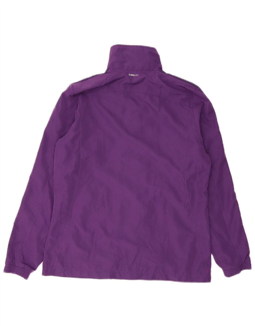Giacca da tuta da donna Adidas Climalite UK 12 poliestere viola medio