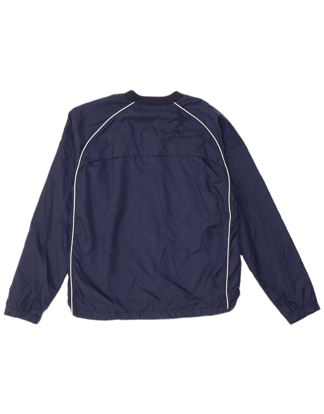 Top della tuta pullover da uomo Nike UK 39/41 nylon blu navy medio