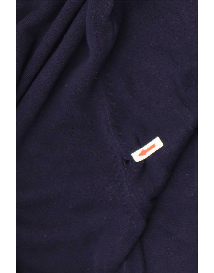 Maglione maglione con scollo a V da uomo Marks & Spencer 2XL cotone blu navy