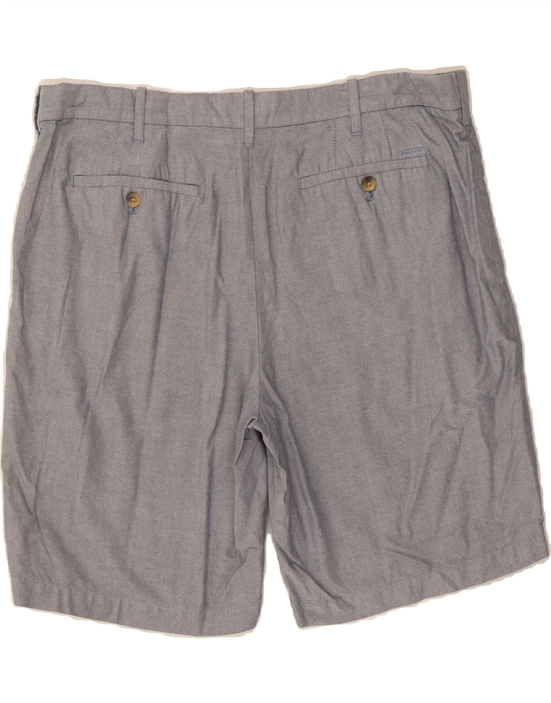 IZOD Mens Chino Shorts W40 XL Grey Cotton Vintage Izod and Second-Hand Izod from Messina Hembry 