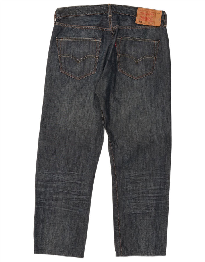 Levi's Uomo 501 Jeans dritti W36 L27 Blu