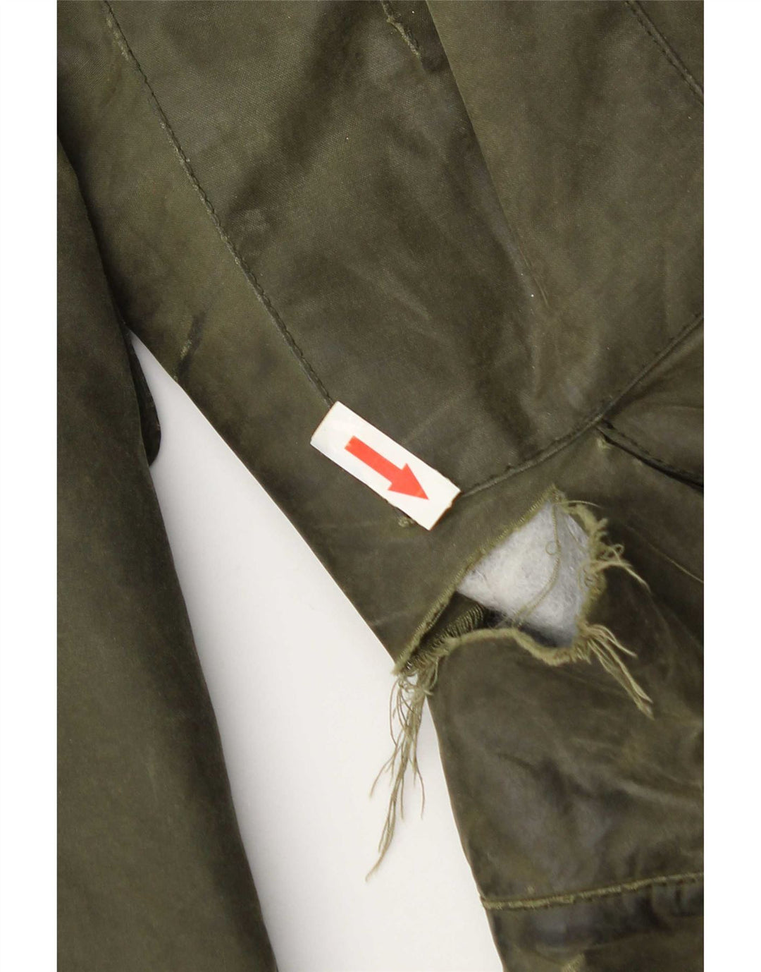 Giacca da uomo in cotone cerato Barbour UK 36 piccolo cotone verde