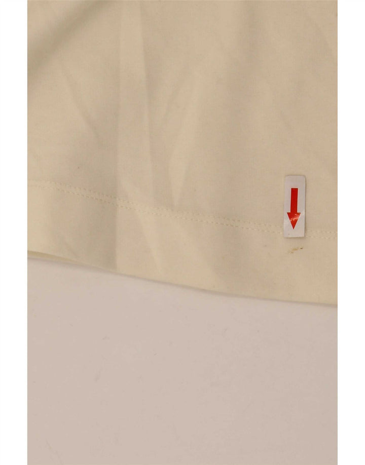 Camicetta oversize da donna Zara con maniche a 3/4, taglia UK 16, grande, beige