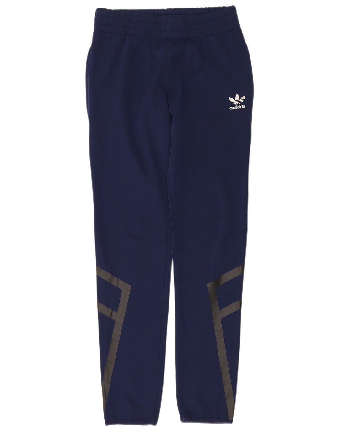 Pantaloni da tuta con grafica Adidas da uomo piccoli in poliestere blu navy