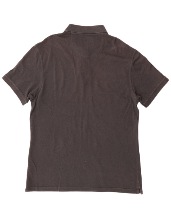 Polo da uomo Barbour XL in cotone grigio