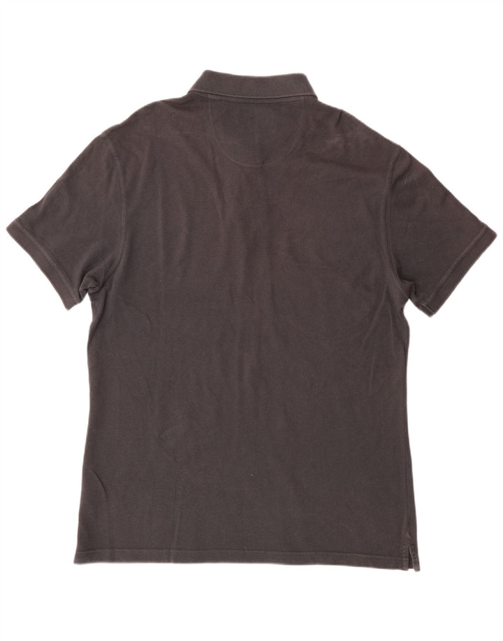 Polo da uomo Barbour XL in cotone grigio