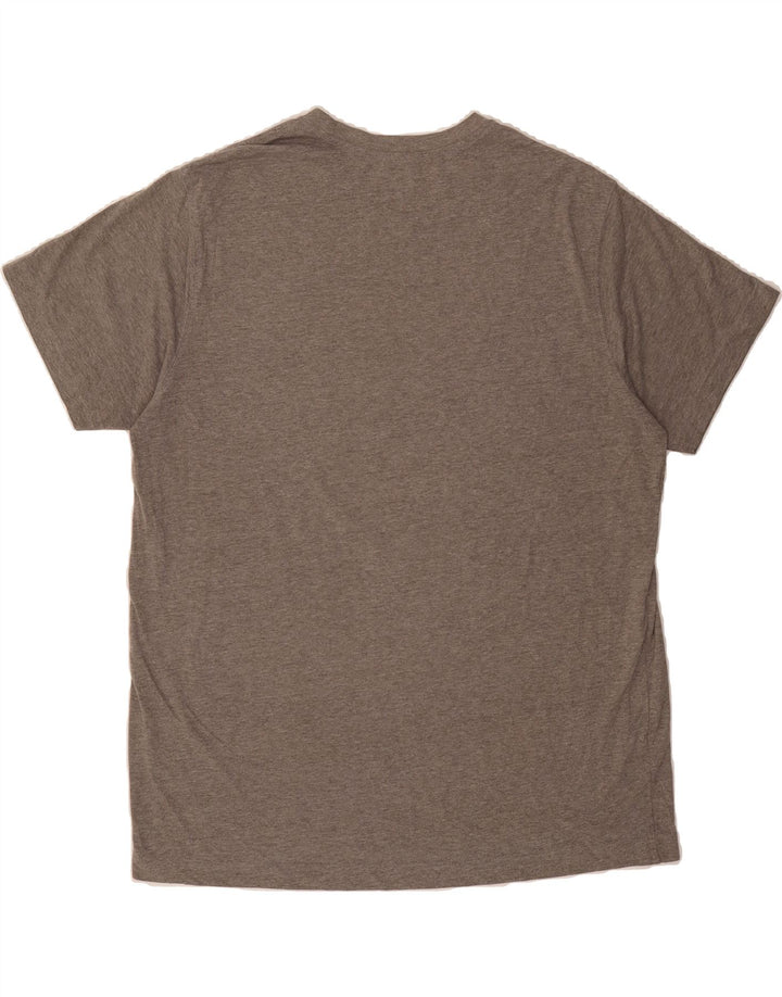 EDDIE BAUER Mens T-Shirt Top XL Grey Cotton Vintage Eddie Bauer and Second-Hand Eddie Bauer from Messina Hembry 