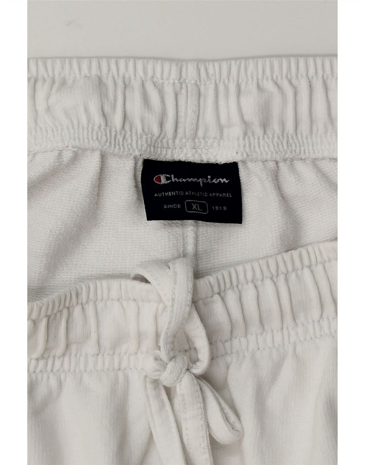 CHAMPION Mens Tracksuit Trousers Joggers XL White Cotton Vintage Champion and Second-Hand Champion from Messina Hembry 