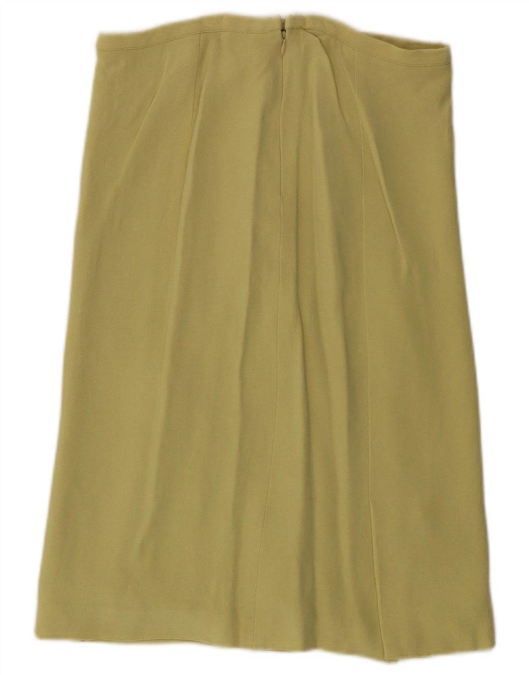 Gonna dritta da donna VALENTINO UK 14 media W30 gialla