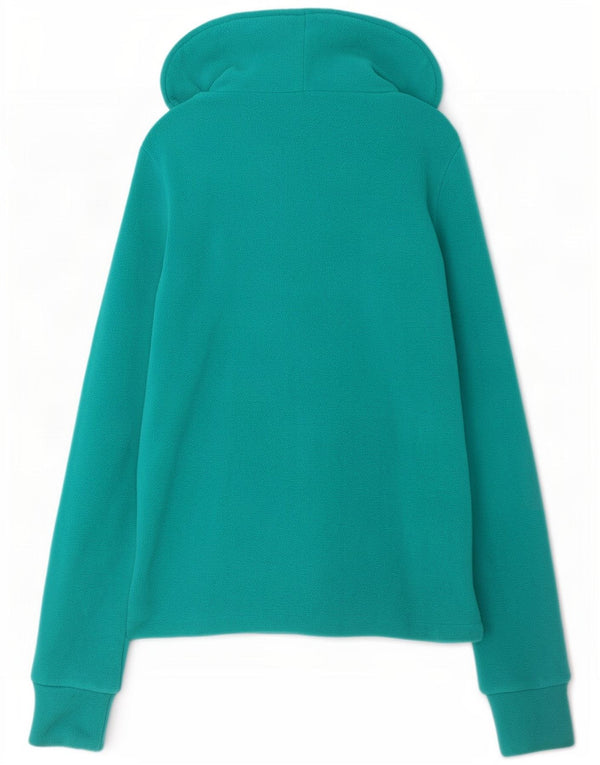 Giacca in pile grafica da donna Bench UK 10 Small Verde Poliestere