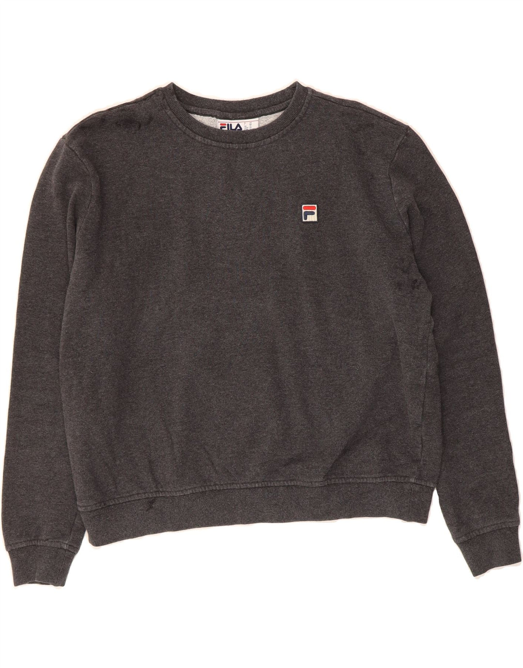 FILA Womens Sweatshirt Jumper UK 18 XL Grey Cotton Vintage Fila and Second-Hand Fila from Messina Hembry 