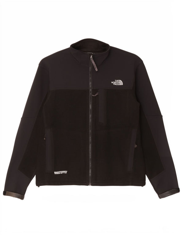 The North Face Mens Windbreaker Jacket UK 36 Small Black Colourblock Sports