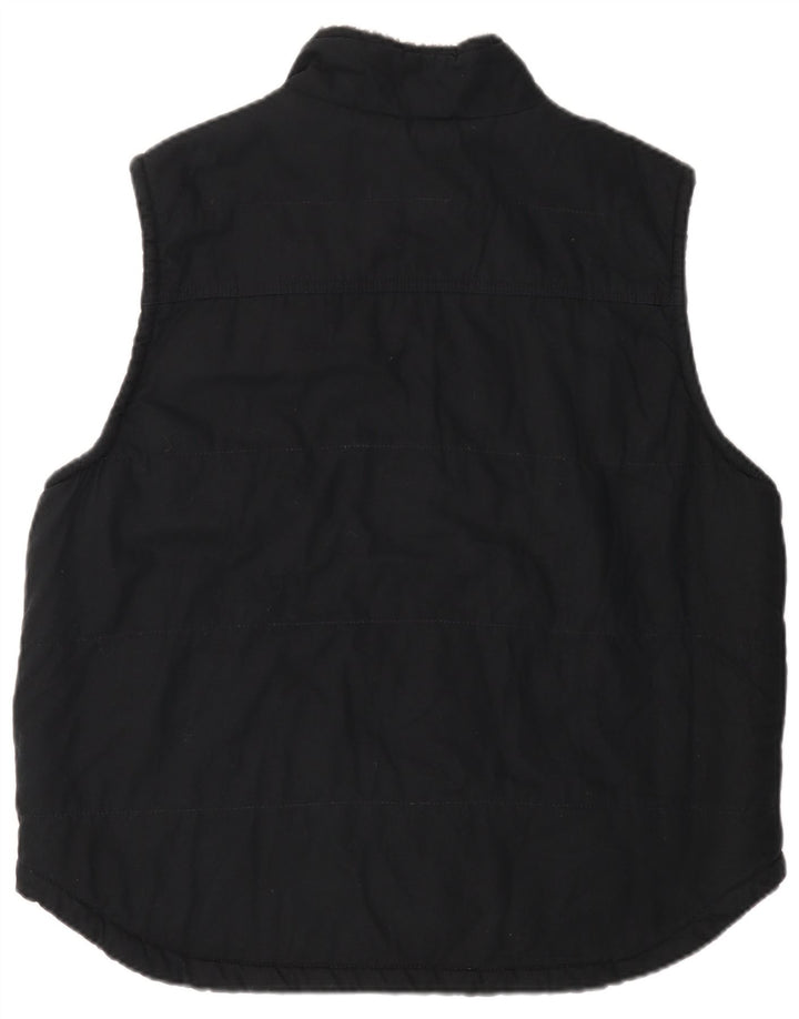 Gilet da uomo LEE UK 40 grande in cotone nero