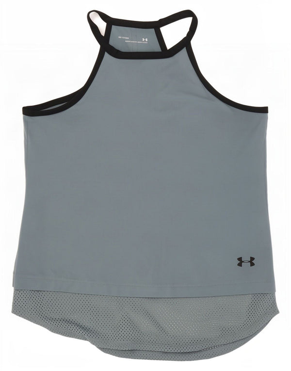 Canotta grafica Under Armour da donna Heat Gear UK 12 Grigio medio