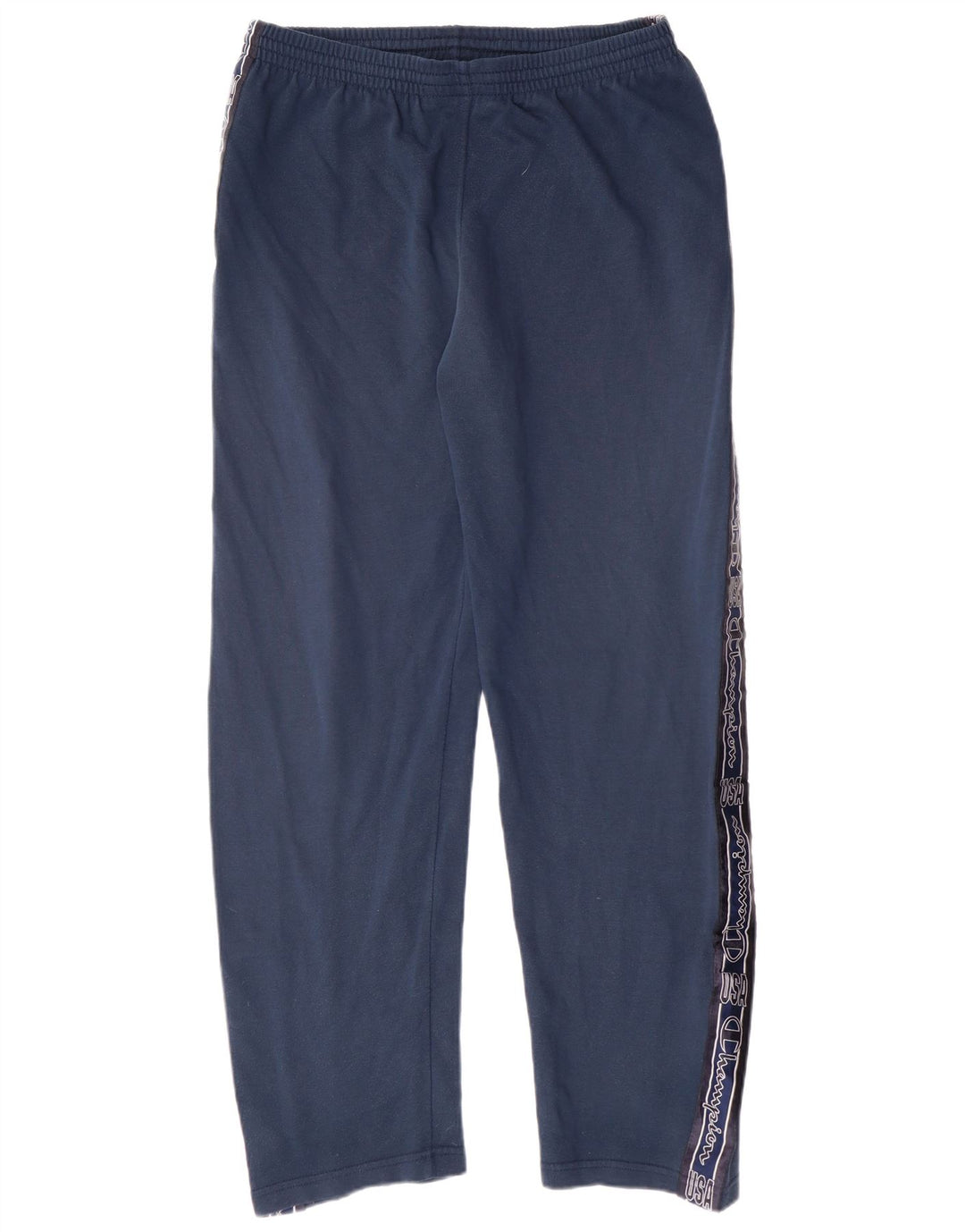 Pantaloni da tuta da uomo Champion Large in cotone blu navy