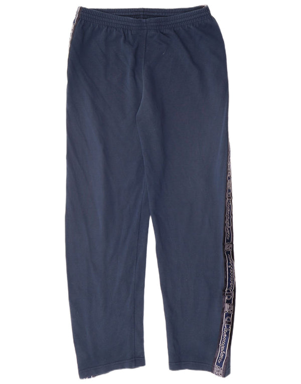 Pantaloni da tuta da uomo Champion Large in cotone blu navy
