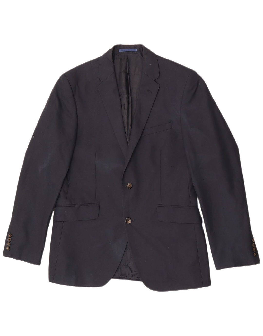 Giacca blazer a 2 bottoni da uomo Marks & Spencer UK 38 medio blu navy