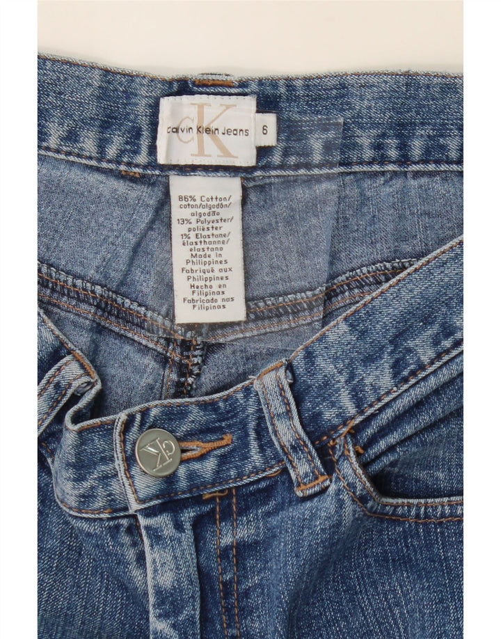 CALVIN KLEIN Womens Bootcut Jeans US 6 Medium W28 L29 Blue Cotton Vintage Calvin Klein and Second-Hand Calvin Klein from Messina Hembry 