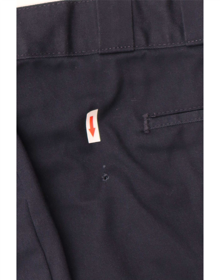 Pantaloni chino dritti da uomo 874 Dickies W46 L32 poliestere blu navy