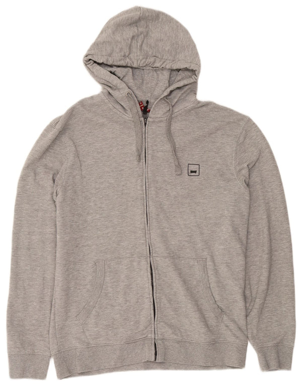 Maglione con cappuccio e zip da donna Carrera UK 18 XL Cotone screziato grigio