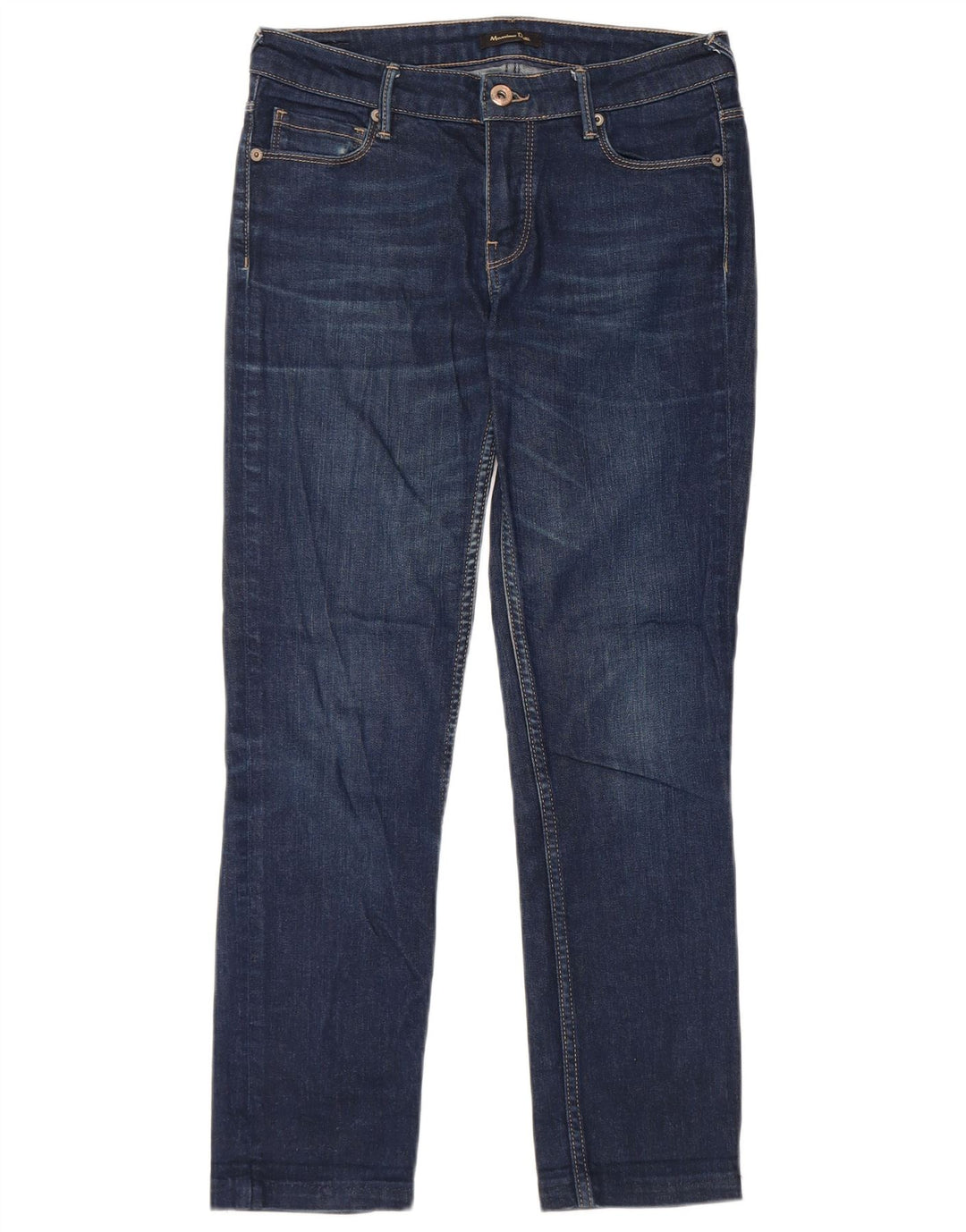 Jeans slim da donna Massimo Dutti EU 36 XS W26 L26 Blu