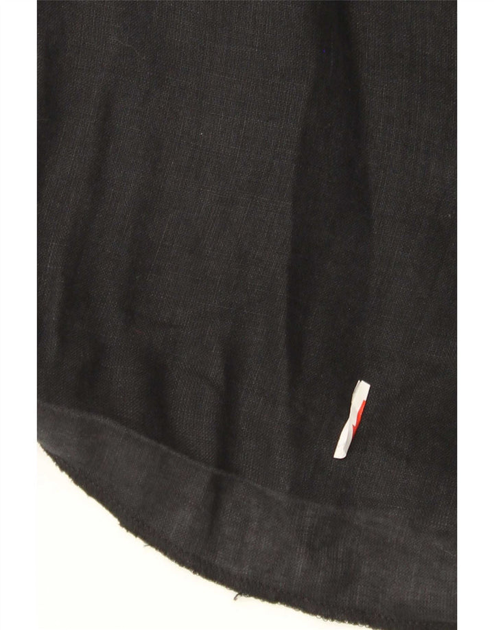 Pantaloncini chino a vita alta da donna Zara medi W28 neri