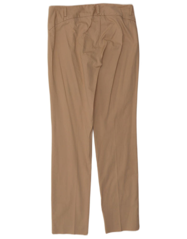 Pantaloni Casual Slim Donna Trussardi IT 42 Medium W28 L29 Cotone Beige