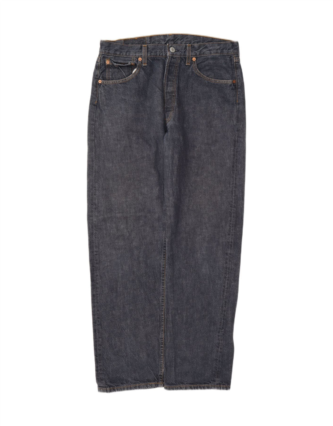 Jeans dritti da uomo Levi's W32 L30 Blu Navy