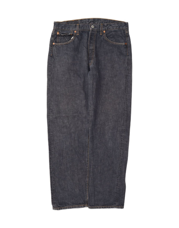 Jeans dritti da uomo Levi's W32 L30 Blu Navy