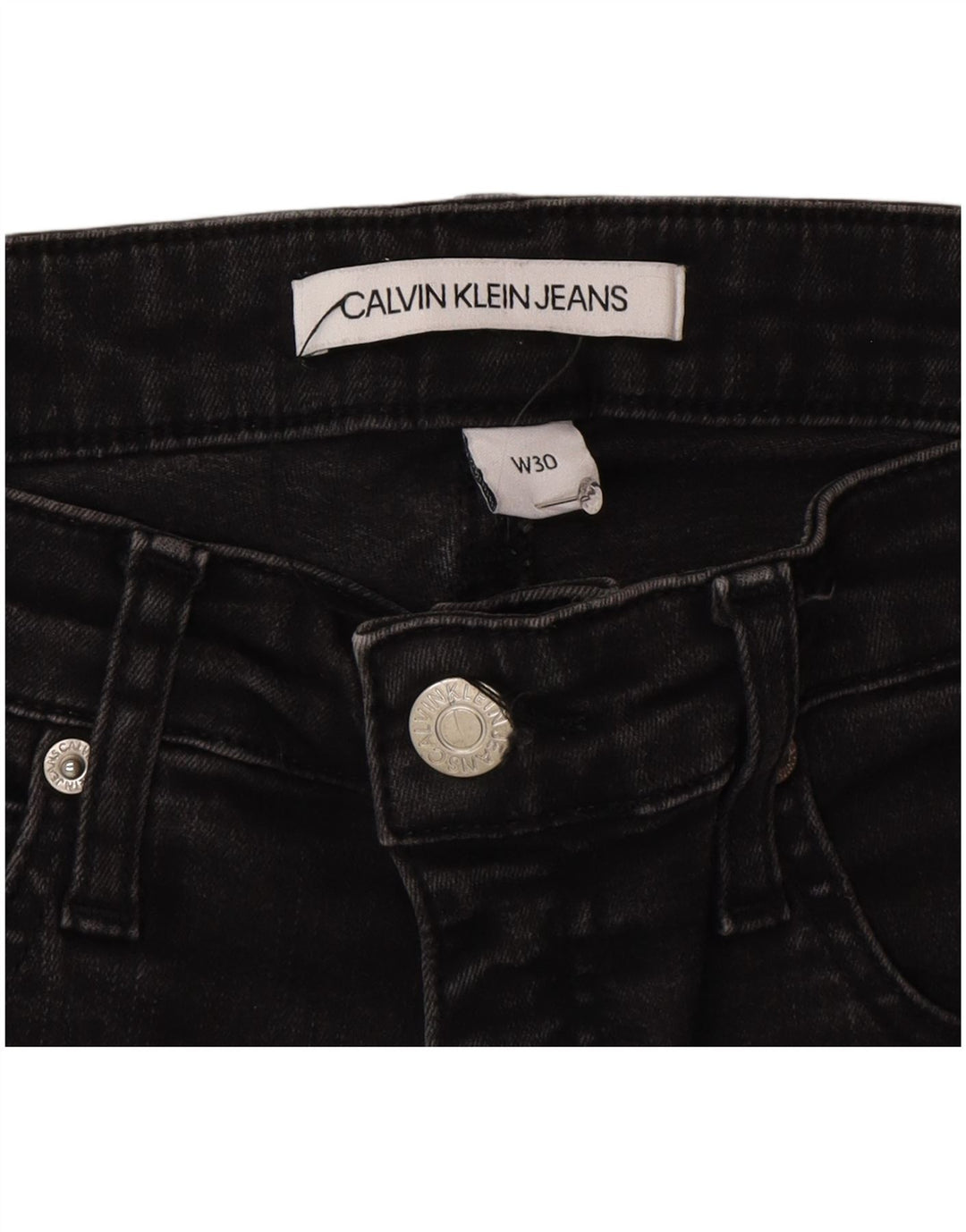 Jeans skinny da donna Calvin Klein W30 L27 Grigi
