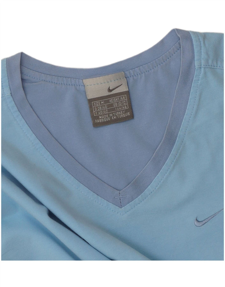 T-shirt da donna NIKE Top UK 10/12 Blu medio